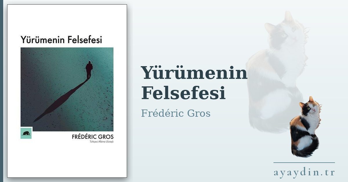 Yürümenin Felsefesi - Frédéric Gros kitap alıntıları ve sözleri