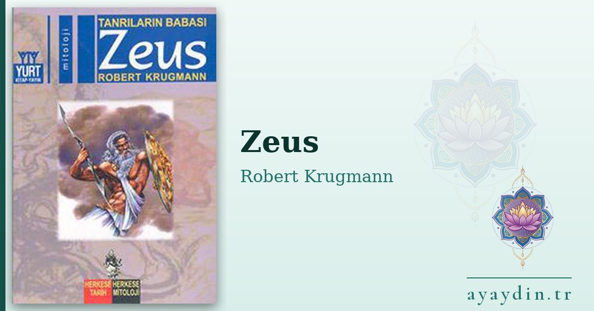 Zeus - Robert Krugmann kitap alıntıları ve sözleri